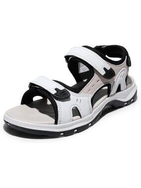 Women's White Walking Sport Athletic Sandals Comfort Open Toe Casual Outdoor